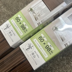 木目調ブラウンブラインド 60×98cm の画像