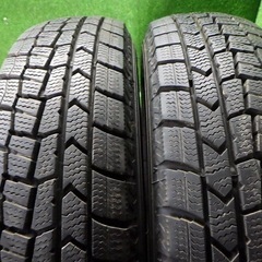 145/80R13　75Q　4本　23年　2本　24年　2本　ダンロップ　ウィンターMAXX　WM02　溝7.5～8.0　N-BOX　スペーシア　250922004の画像