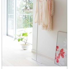 ハンガーポール 壁掛け コートハンガー ウォールハンガーの画像