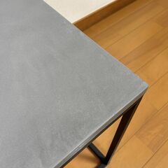 モールテックス ディスプレイ台 2個セット｜コンクリート アイアン ローテーブル サイドテーブル 展示台 無機質の画像