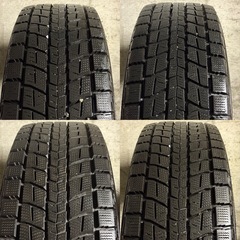 C-30 タイヤ 中古 DUNLOP STUDLESS WINTER MAXX SJ8 225/60R18の画像