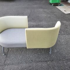 デザインソファ 2人掛け ロビー向け【現状渡し】カグマニアの画像