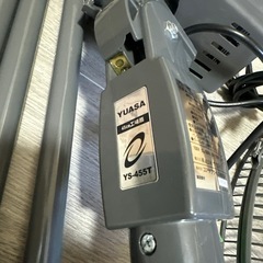 YUASA業務用扇風機 YS-455T オレンジ　45cm工場扇組立式風量3段階の画像