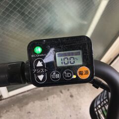 地域限定送料無料　パナソニック　ギュットアニーズ　子供乗せ　16AH　三人乗り　紺　パスバビーアン　ビッケモブ　神戸市　電動自転車の画像