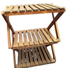 ガーデンラック　プラントスタンドの画像