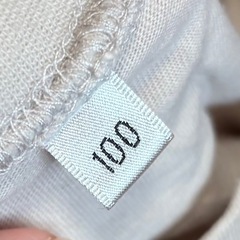 しまむら 花柄 チュール Tシャツ 100の画像