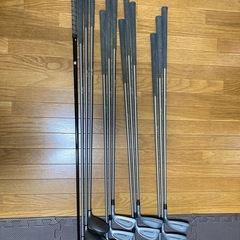 ゴルフクラブ 13本セット RIVER COURSE ゴルフバッグ付きの画像