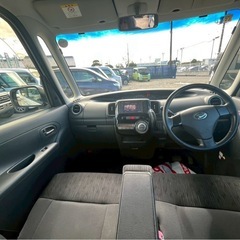 【支払総額19.8万円】後期型タントカスタムRSターボ4WD車検令和9年11月機関良好 パワスラ フルセグTV Bluetooth の画像