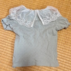 バースデイ cottoli レース襟 トップス Tシャツ 95サイズの画像