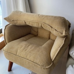 【受け渡し者決まりました】1人用ソファチェアの画像