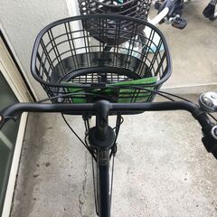 地域限定送料無料　パナソニック　ギュットアニーズ　子供乗せ　16AH　三人乗り　紺　26　パスクルー　ハイディ　神戸市　電動自転車の画像