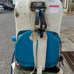 ジャンク品　背負式 丸山 MARUYAMA MS035D-1 動力散布機 動力噴霧器 噴霧機 噴霧器 さぎりの画像