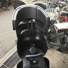 地域限定送料無料　パナソニック　ギュットアニーズ　子供乗せ　16AH　三人乗り　紺　26　パスクルー　ハイディ　神戸市　電動自転車の画像