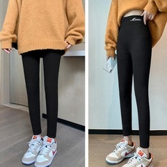 【新品】極圧裏起毛　レギンス　トレンカ　もこもこレギンス　防寒　10分丈　ヒートレギンス　 XLの画像