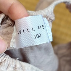 WILL MERY チュニック くすみピンク 100の画像