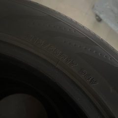無料タイヤ　215/55R17【3622】の画像