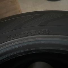 無料タイヤ　215/55R17【3622】の画像