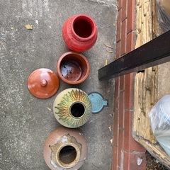 壺 4つセット  の画像