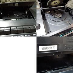 現状品 パナソニック CDラジカセ RX-DS11 CDジャンク ラジオ(AM/FM)、カセットテープ 再生/録音OK Panasonic 札幌市 東区 新道東店の画像