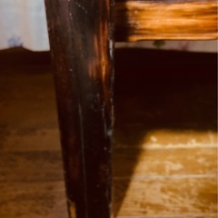 天然木　焼杉の棚の画像