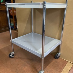 コムリーワゴン・サイドワゴン 2段式・約高さ73.5cm×横幅54cm×奥行き42cmの画像