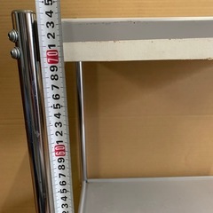 コムリーワゴン・サイドワゴン 2段式・約高さ73.5cm×横幅54cm×奥行き42cmの画像