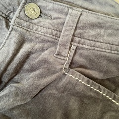 スエード風ハーフパンツの画像