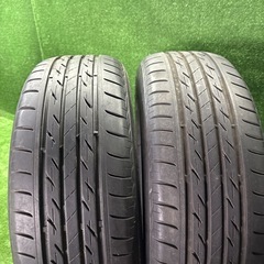 215/60R16 95H 4本 21年製 BS ブリヂストン　ネクストリー　溝6.0〜6.5 クラウン　マークX S51017007の画像