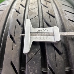 215/60R16 95H 4本 21年製 BS ブリヂストン　ネクストリー　溝6.0〜6.5 クラウン　マークX S51017007の画像
