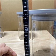 耐熱ガラスキャニスター 果実酒作りセット 氷砂糖 焼酎 カンロ杓子の画像