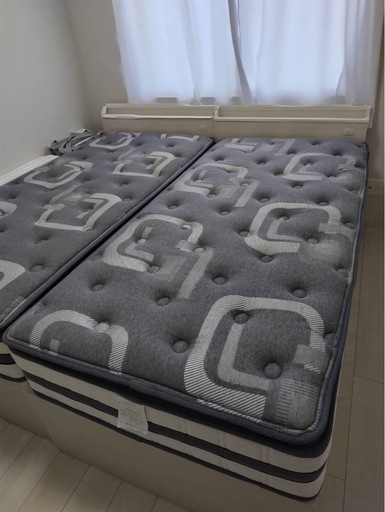 ポケットコイル低反発シングルマットレス