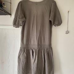 薄手スウェット地ワンピースの画像