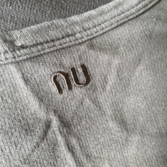 薄手スウェット地ワンピースの画像