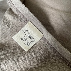 薄手スウェット地ワンピースの画像