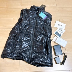 新品⭐️ 7.4V極寒モード 電熱ベスト 超軽量ヒーターベスト 3段階調温　XLの画像