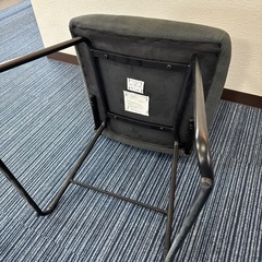 【幅47高さ74奥行き50】ニトリ　ダイニングチェア　SOFT GYの画像