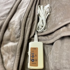電気かけしき毛布の画像