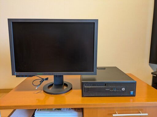 EIZO 24インチモニター＆HP EliteDesk 800 G1 SFF