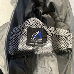 Makku マック メンズ　レインスーツ レインウェア　Lサイズ　黒 上下セット　未使用 の画像