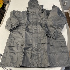 Makku マック メンズ　レインスーツ レインウェア　Lサイズ　黒 上下セット　未使用 の画像