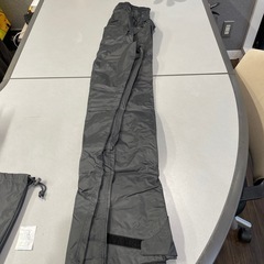 Makku マック メンズ　レインスーツ レインウェア　Lサイズ　黒 上下セット　未使用 の画像