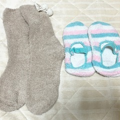 【5足組】モコモコ靴下　5本指ソックス　靴下カバー　レディース　女性用の画像