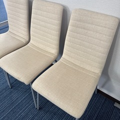 【1脚1200円】ニトリ ダイニングチェア クーボ3 布の画像