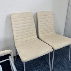 【1脚1200円】ニトリ ダイニングチェア クーボ3 布の画像