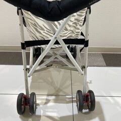 oj3483m Kolcraft B型ベビーカー コンパクト バギー ゼブラ柄 コルクラフトの画像