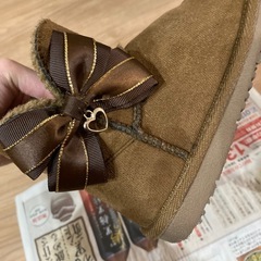 リボンブーツ18cmの画像