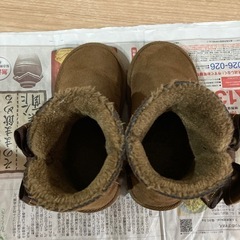 リボンブーツ18cmの画像