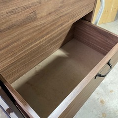 チェスト　整理タンス　引き出し　3段　木製の画像