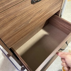 チェスト　整理タンス　引き出し　3段　木製の画像