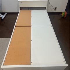 ニトリ　シングルベッド　2点セットの画像